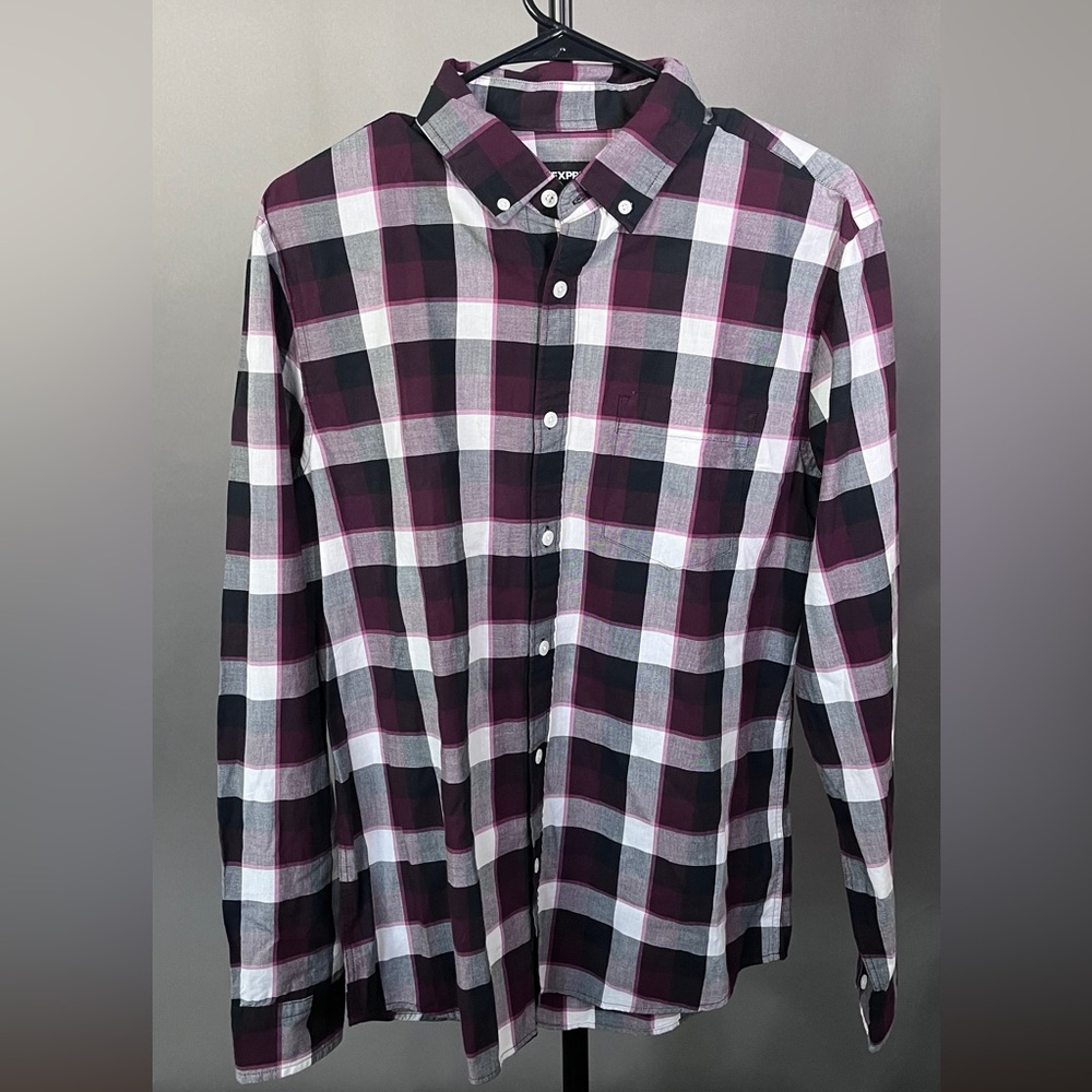 Express men’s button up shirt - Medium